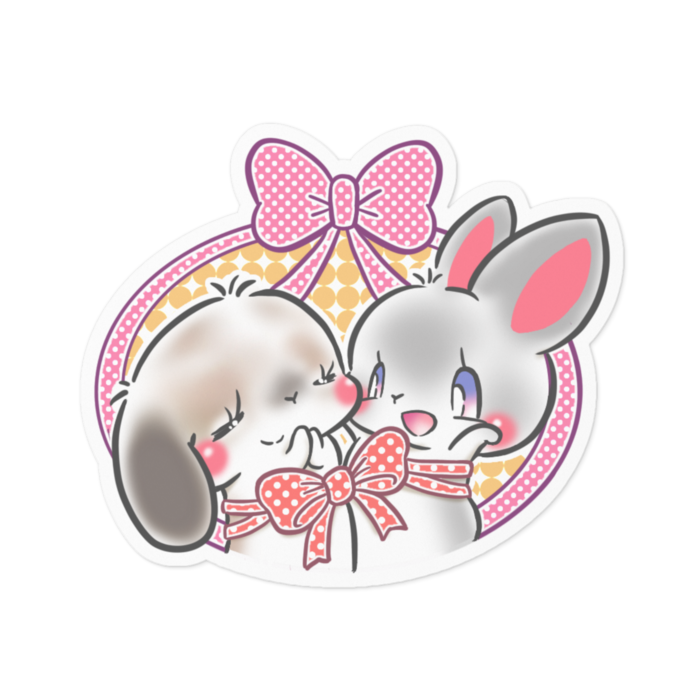 ステッカー - 100 x 100 (mm)