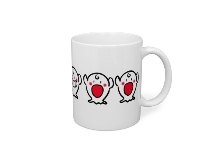 マグカップ - 直径 8 cm / 高さ 9.5 cm