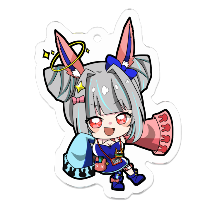 アクリルキーホルダー - 50 x 50 (mm)