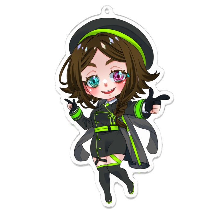 アクリルキーホルダー - 100 x 100 (mm)