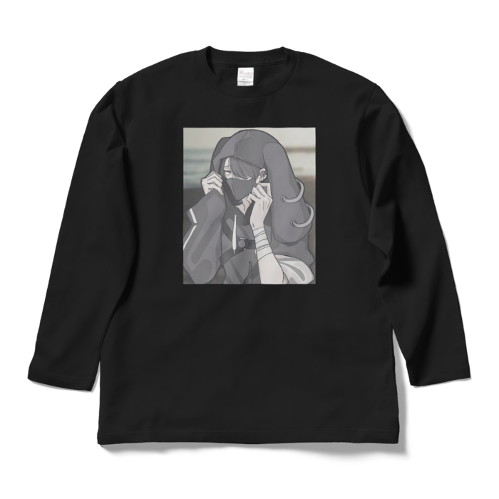 ロングスリーブTシャツ - L - ブラック