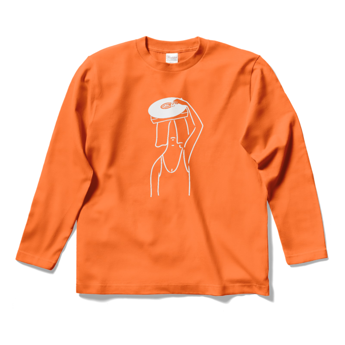ロングスリーブTシャツ - S - オレンジ