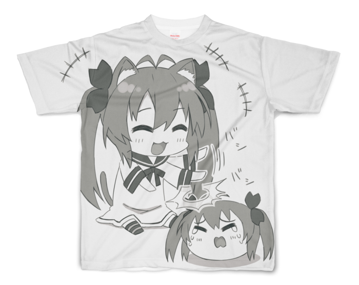 フルグラフィックTシャツ - S - 両面印刷