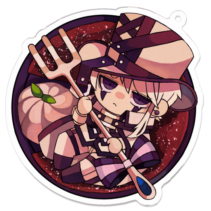 アクリルキーホルダー - 70 x 70 (mm)