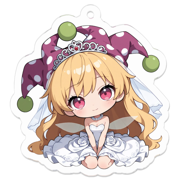 アクリルキーホルダー - 50 x 50 (mm)(キャラのみ)