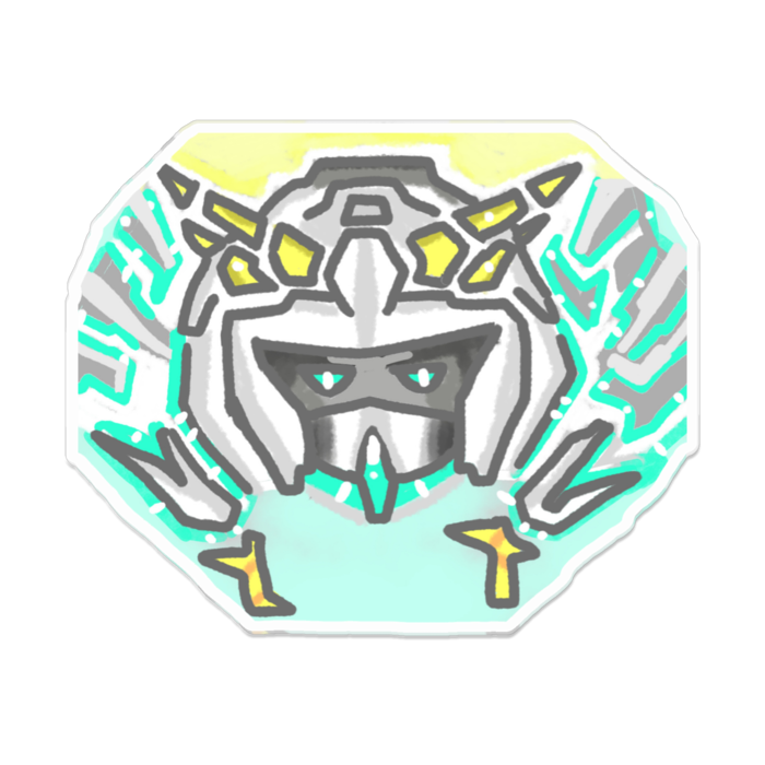 アクリルバッジ - 100 x 100 (mm)