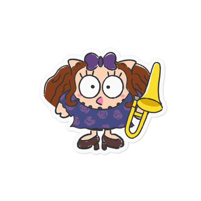 ステッカー - 100 x 100 (mm)