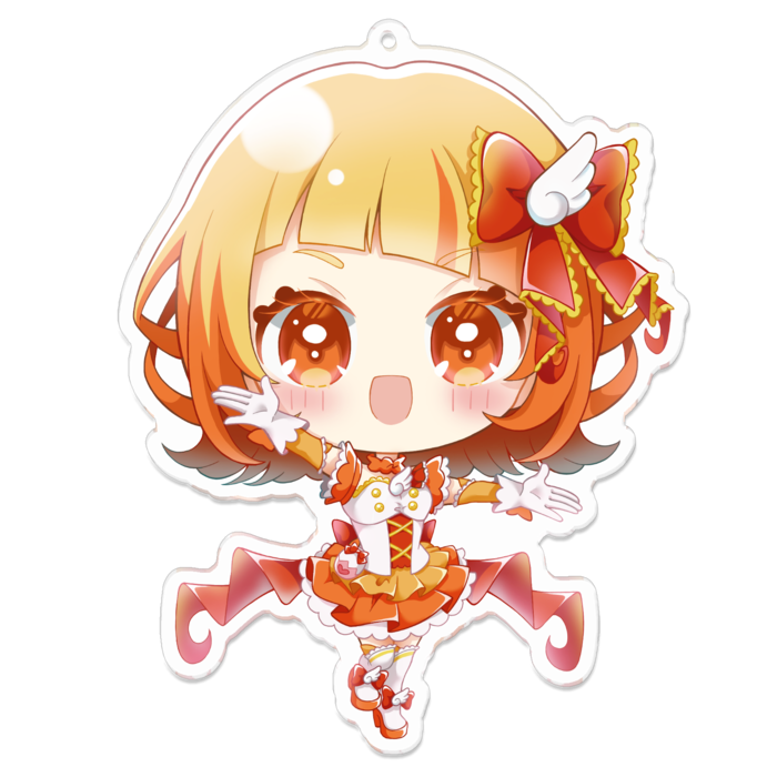 アクリルキーホルダー - 100 x 100 (mm)