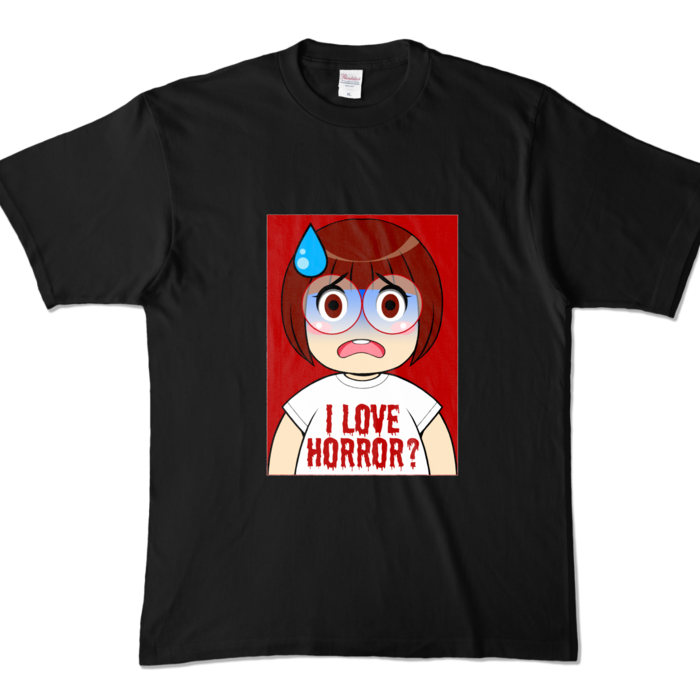カラーTシャツ - XL - ブラック (濃色)