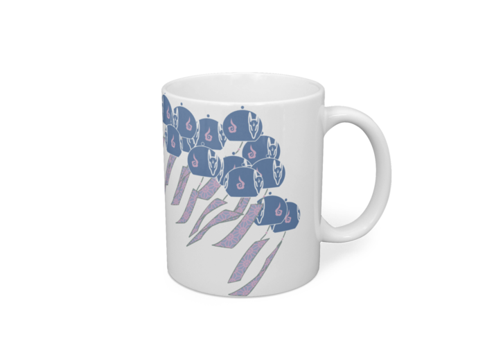 マグカップ - 直径 8 cm / 高さ 9.5 cm