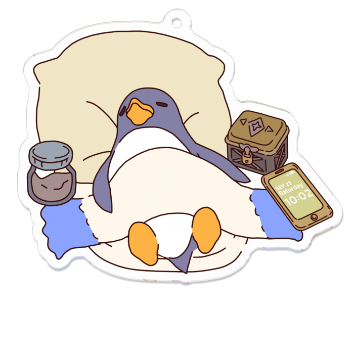 お昼寝 - 70 x 70 (mm)