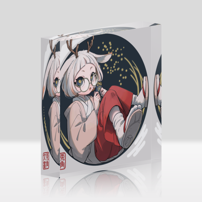 アクリルブロック - 100x100mm