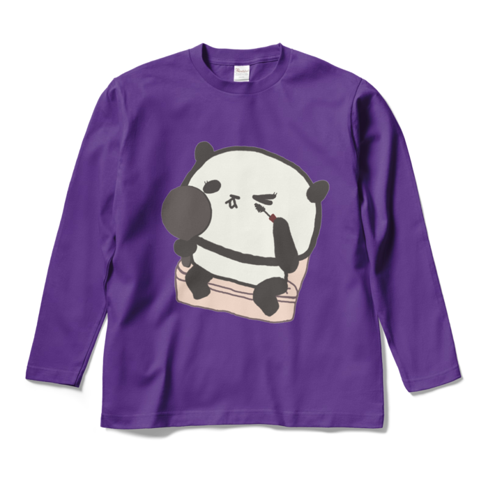 ロングスリーブTシャツ - M - パープル