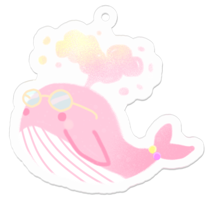 アクリルキーホルダー - 50 x 50 (mm)
