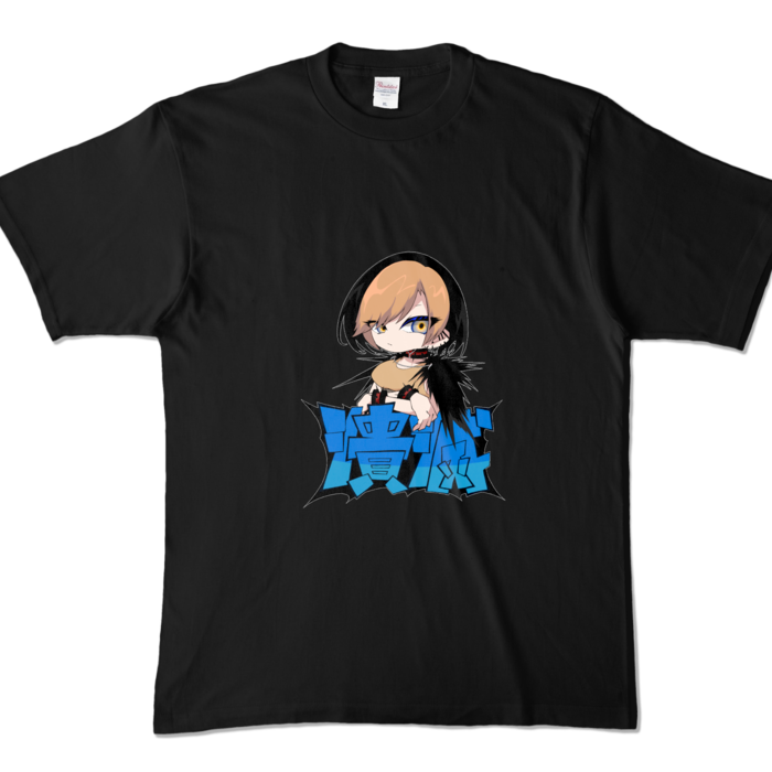 カラーTシャツ - XL - ブラック (濃色)