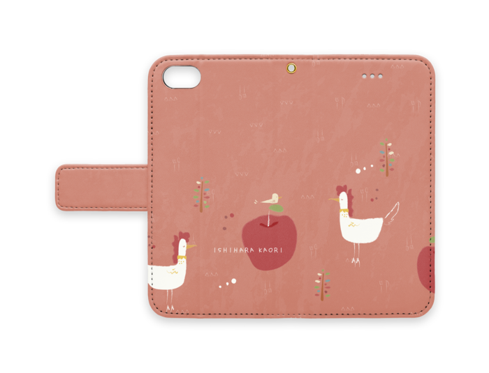 手帳型iPhoneケース - iPhone 8 / 7 - ストラップ穴 あり