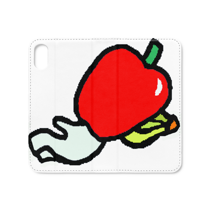 手帳型iPhoneケース(ベルトなし) - iPhone XS / X - ストラップ穴 なし