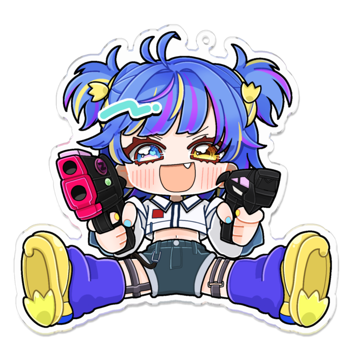 アクリルキーホルダー - 100 x 100 (mm)