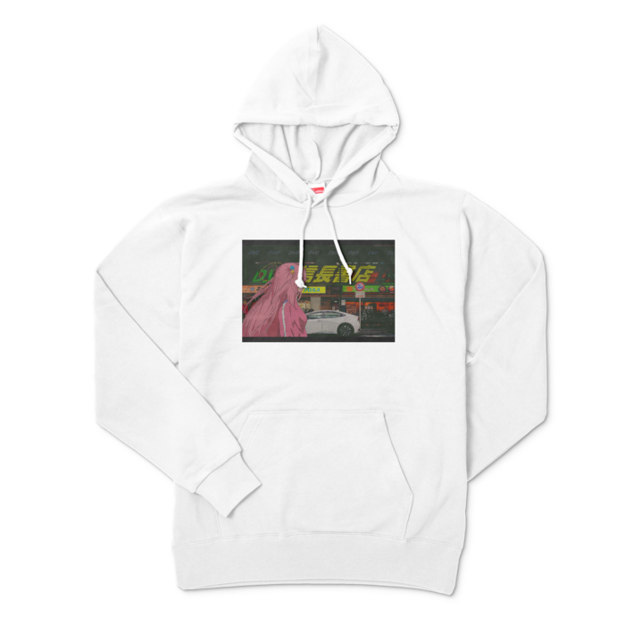 パーカー - XL - ホワイト