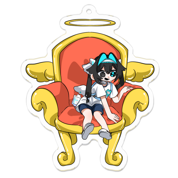 アクリルキーホルダー - 70 x 70 (mm)