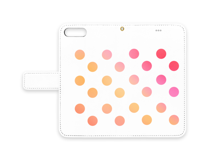 手帳型iPhoneケース - iPhone7 Plus - ストラップ穴 あり