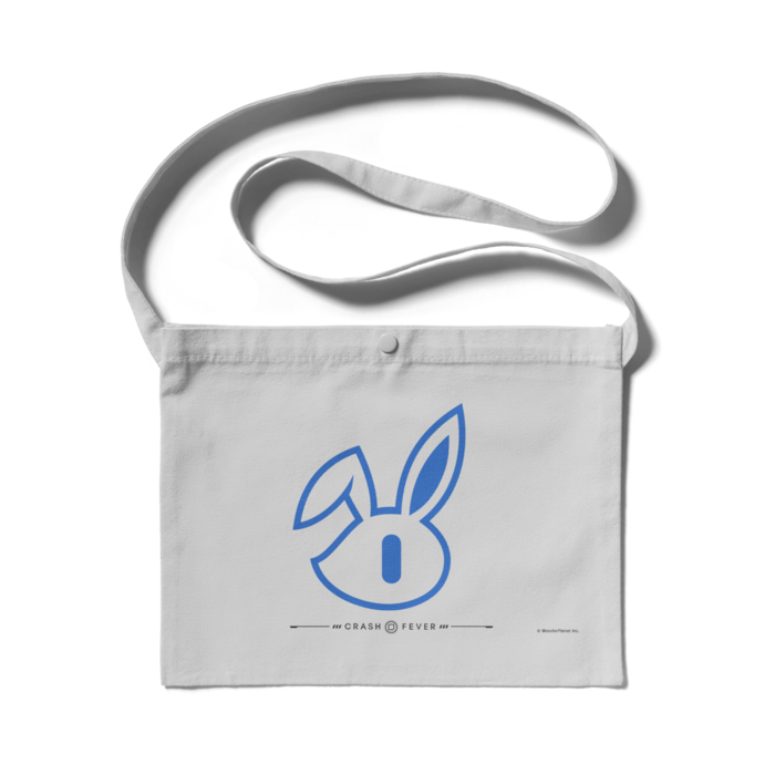 サコッシュ - 300 x 230 (mm)　ライトグレー