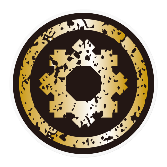 ステッカー - 100 x 100 (mm)