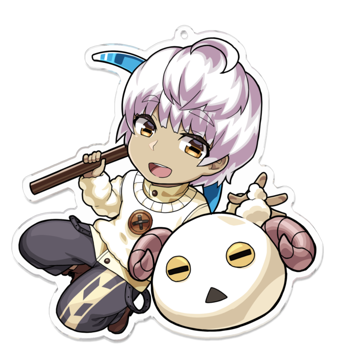 アクリルキーホルダー - 100 x 100 (mm)