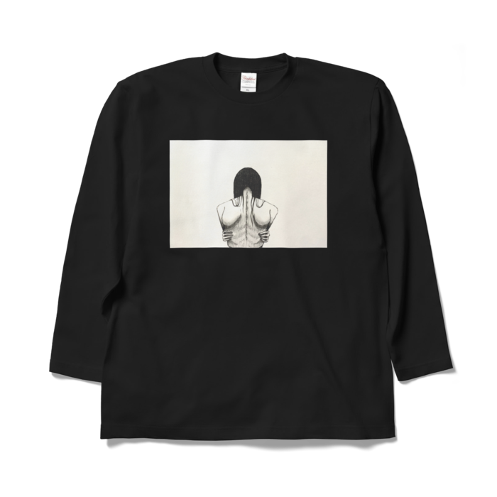 ロングスリーブTシャツ - XL - ブラック