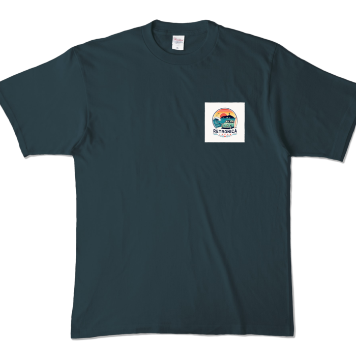 カラーTシャツ - XL - デニム (濃色)