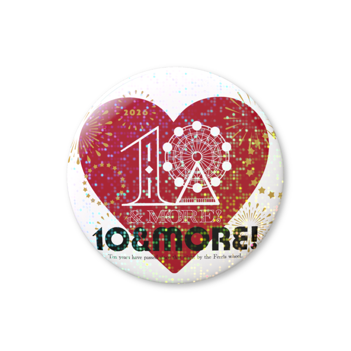 ホログラム缶バッジ - 76mm