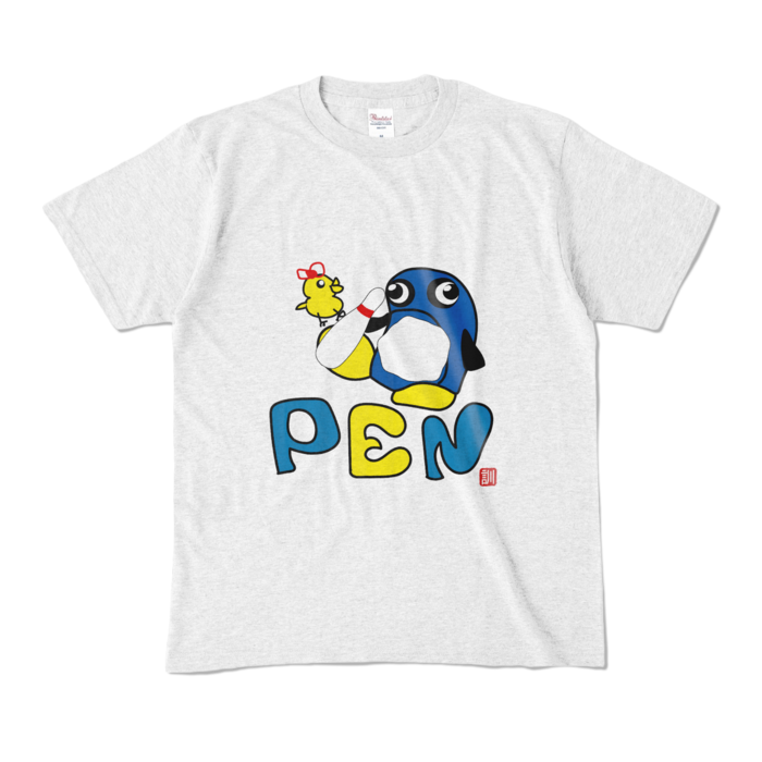 カラーTシャツ - M - アッシュ (淡色)