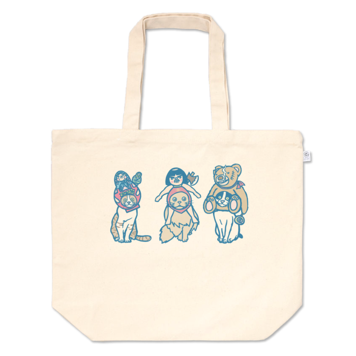 トートバッグ - L - プリント面積中