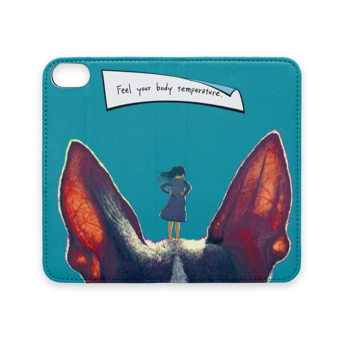 手帳型iPhoneケース（ベルトなし） - iPhone 8 / 7 - ストラップ穴 なし