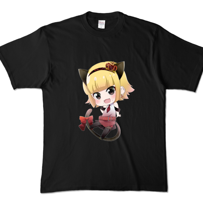 カラーTシャツ - XL - ブラック (濃色)