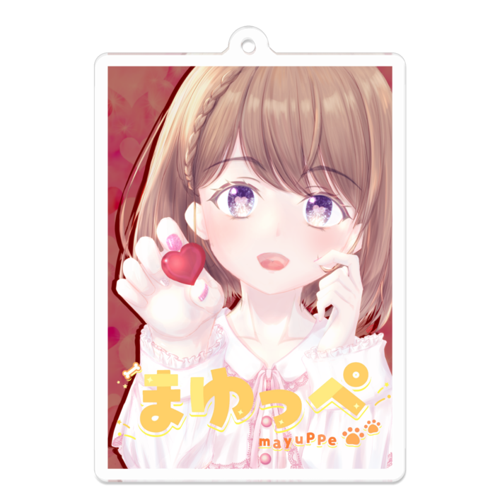 アクリルキーホルダー - 70 x 70 (mm)