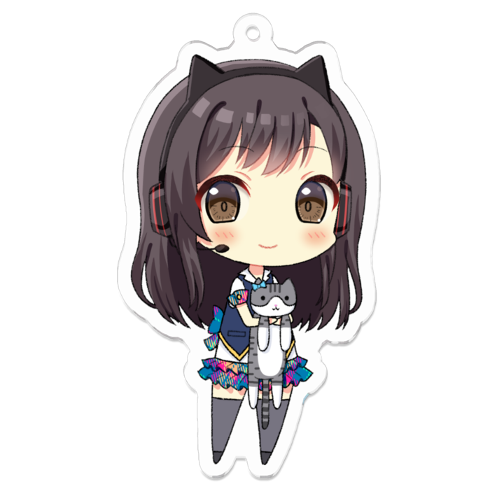 アクリルキーホルダー - 70 x 70 (mm)