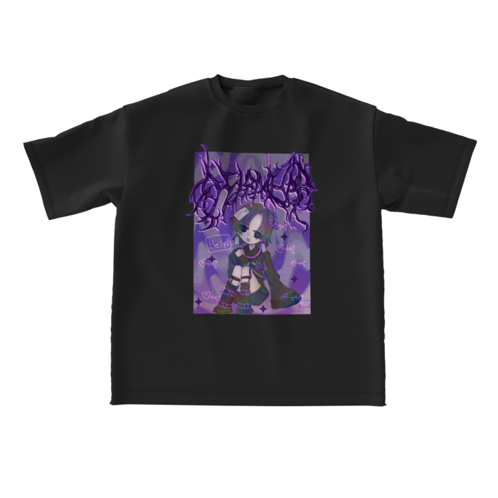 ビッグシルエットTシャツ - L - 正面