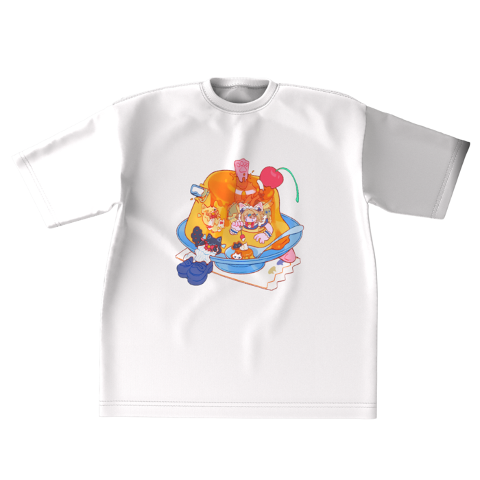 ビッグシルエットTシャツ - XL - 正面