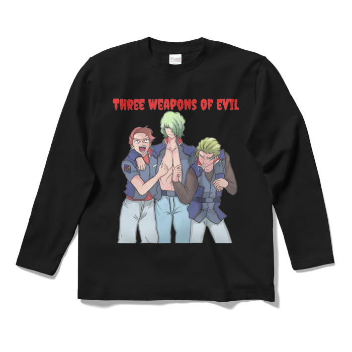 ロングスリーブTシャツ - S - ブラック