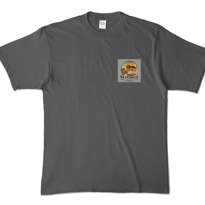 カラーTシャツ - XL - チャコール (濃色)