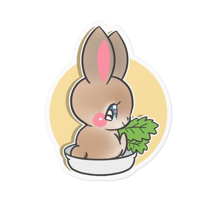 ステッカー - 100 x 100 (mm)