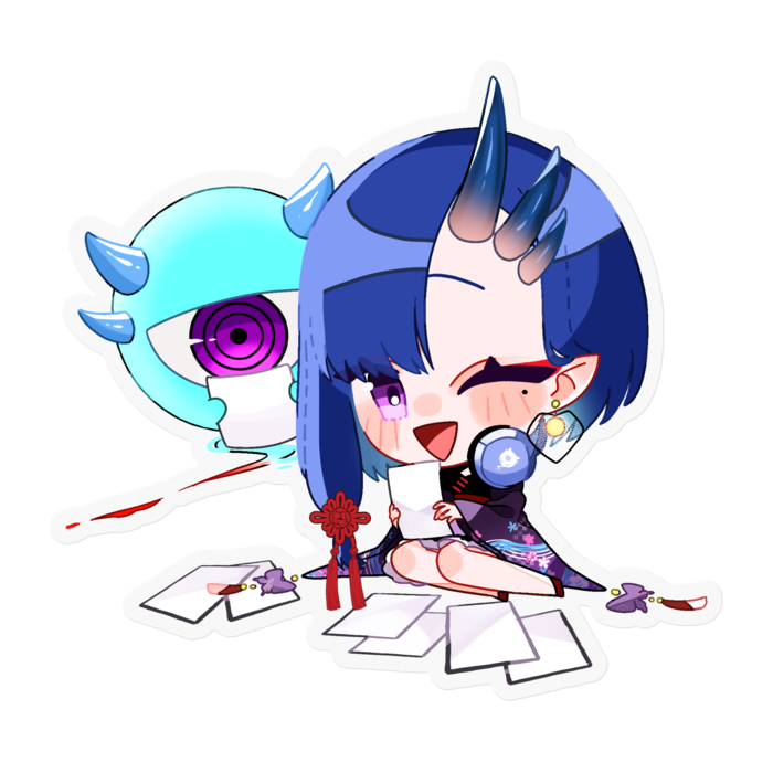 ステッカー - 100 x 100 (mm)