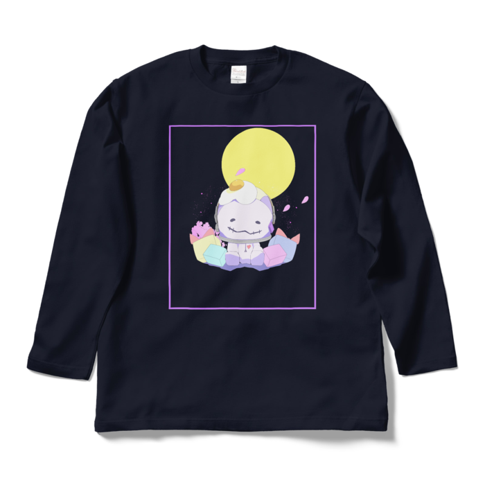 ロングスリーブTシャツ - L - ネイビー