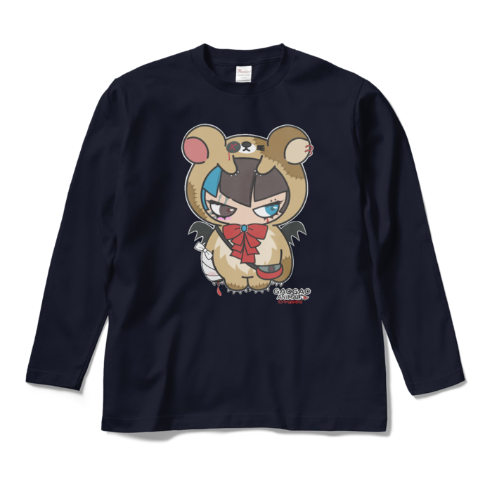 ロングスリーブTシャツ - M - ネイビー
