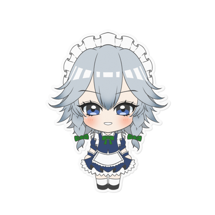 ステッカー - 160 x 160 (mm)ホワイト