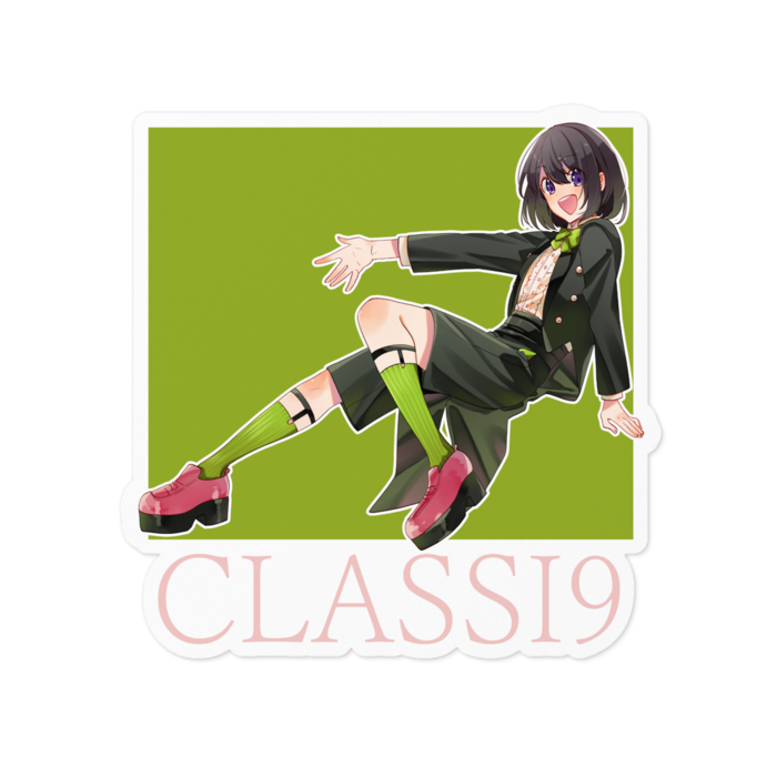 ステッカー - 100 x 100 (mm)