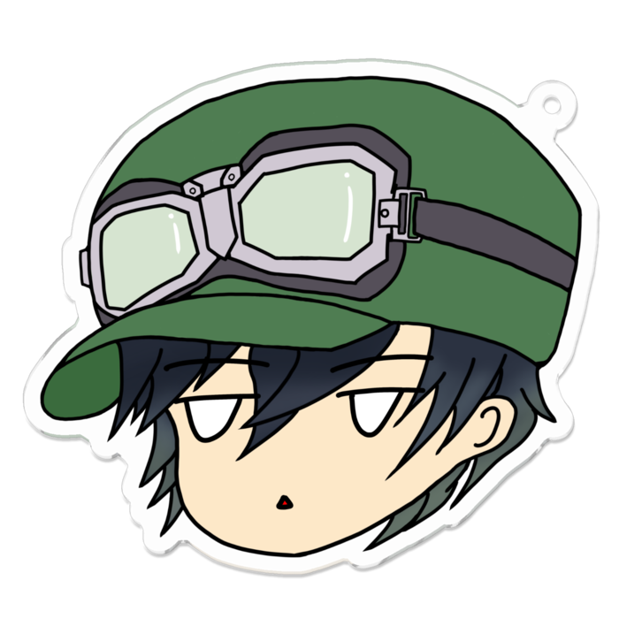 アクリルキーホルダー - 70 x 70 (mm)