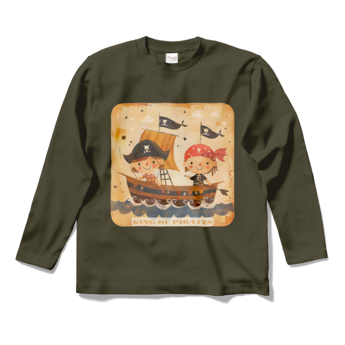 ロングスリーブTシャツ - S - アーミーグリーン