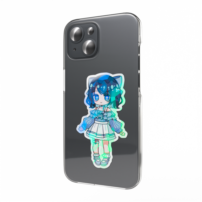 ホログラムスマホステッカー - 縦